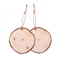 Wooden Slices with String