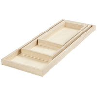Wooden Trays - Set of 3