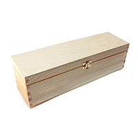 Wooden Wine Box With Fastener