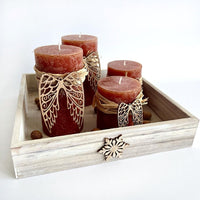 Wooden Wings 9 cm / Set of 6