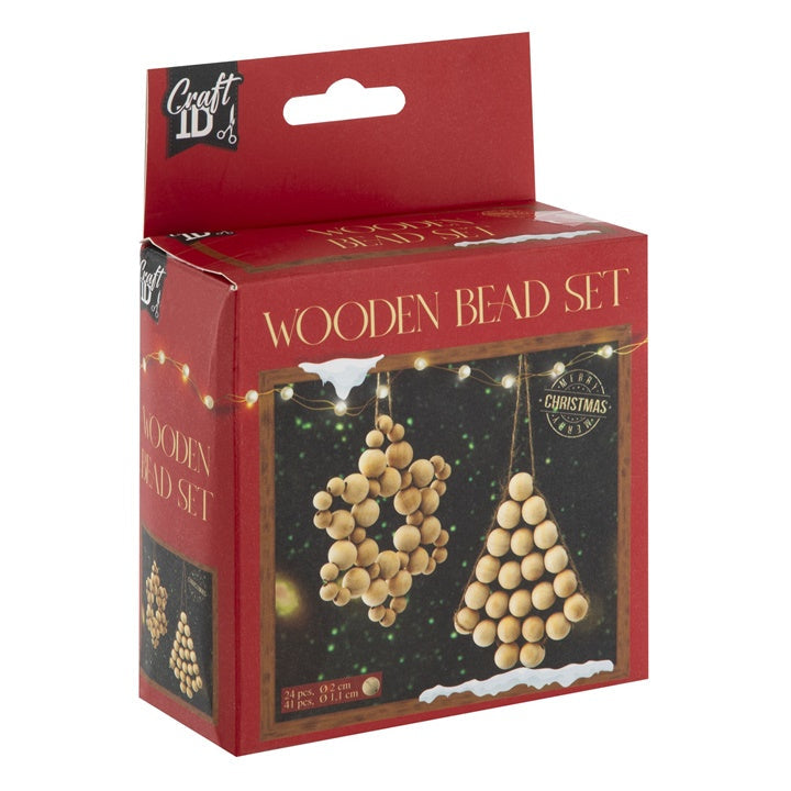XMAS Wooden Beads Set - image 1
