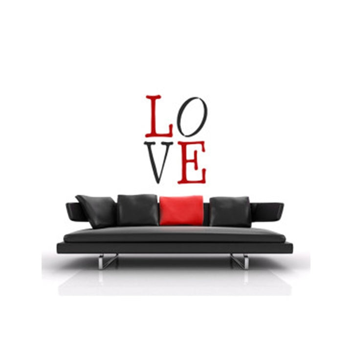 XXL LOVE 4-Piece Stencil, 70x100 cm