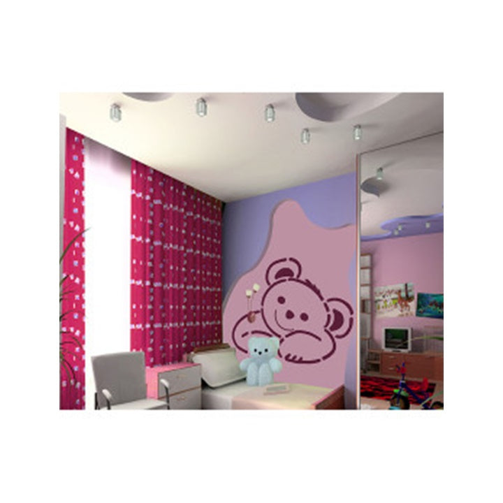 XXL Teddy Bear Template, 7-Piece, 140 x 100 cm