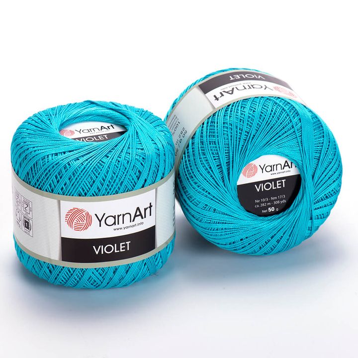 YarnArt Violet Cotton Yarn 50 g | various colors — image 2