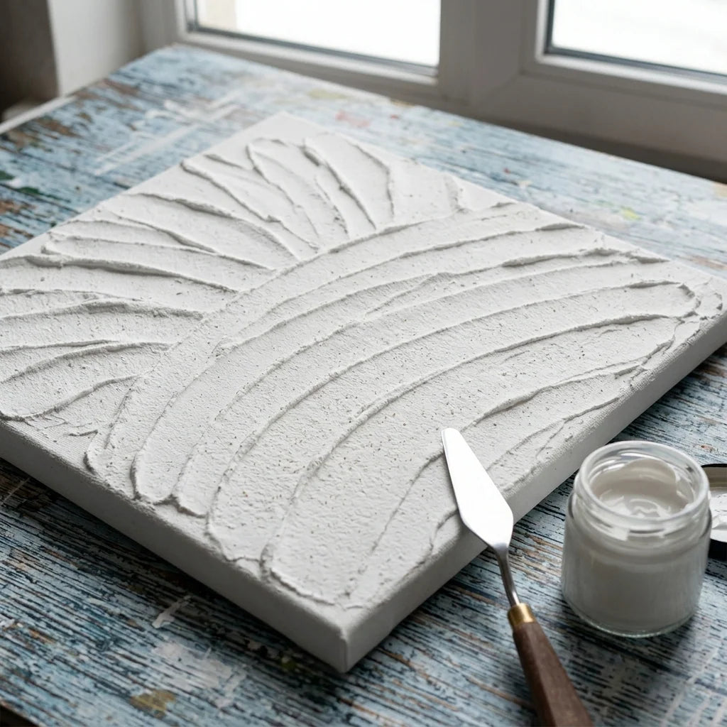 ARTMIE 3D paste structural background — ready-to-use base for acrylics