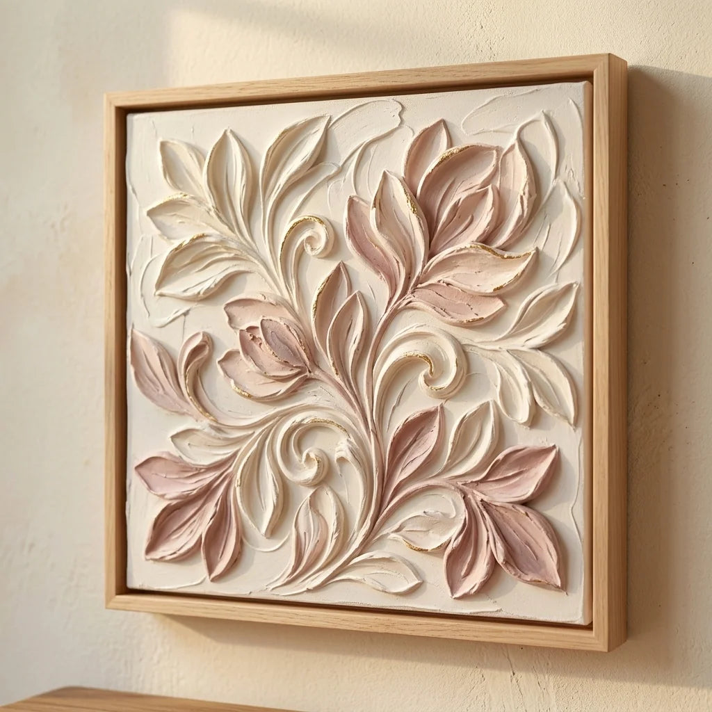 Painting reliefs with Butter paste